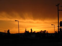 Sonnenuntergang in Faliraki