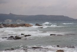 Brandung in Faliraki